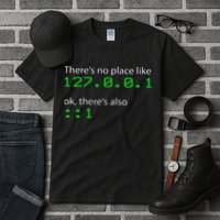 Admin Geek 127.0.0.1 1 There Is No Place Like Home Tall T-Shirt