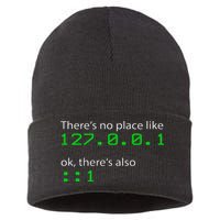 Admin Geek 127.0.0.1 1 There Is No Place Like Home Sustainable Knit Beanie