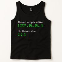 Admin Geek 127.0.0.1 1 There Is No Place Like Home Tank Top