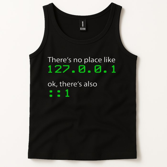 Admin Geek 127.0.0.1 1 There Is No Place Like Home Tank Top