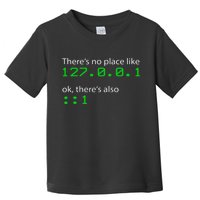 Admin Geek 127.0.0.1 1 There Is No Place Like Home Toddler T-Shirt