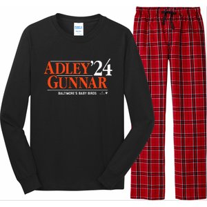 Adley Gunnar 24 Baltimore Baseball Long Sleeve Pajama Set