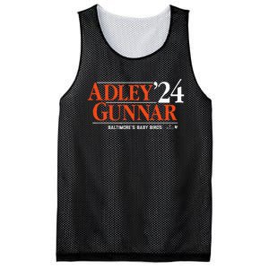 Adley Gunnar 24 Baltimore Baseball Mesh Reversible Basketball Jersey Tank