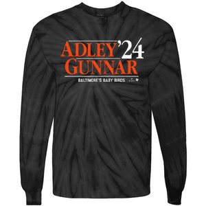 Adley Gunnar 24 Baltimore Baseball Tie-Dye Long Sleeve Shirt