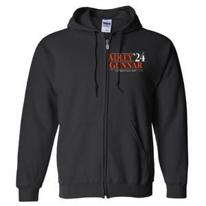 Adley Gunnar 24 Baltimore Baseball Full Zip Hoodie