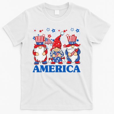 America Gnome 4th Of July Celebration T-Shirt