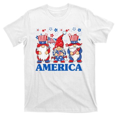 America Gnome 4th Of July Celebration T-Shirt