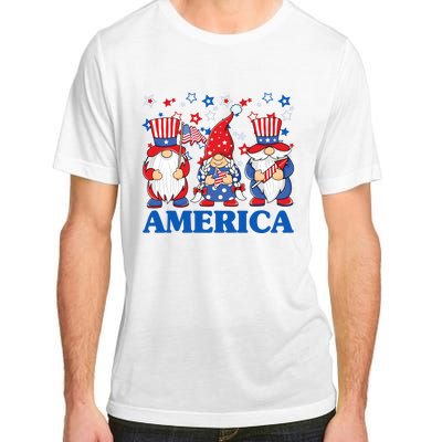 America Gnome 4th Of July Celebration Adult ChromaSoft Performance T-Shirt