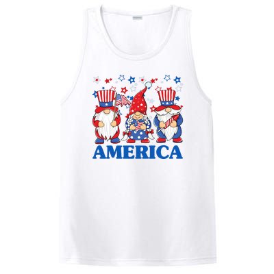 America Gnome 4th Of July Celebration PosiCharge Competitor Tank