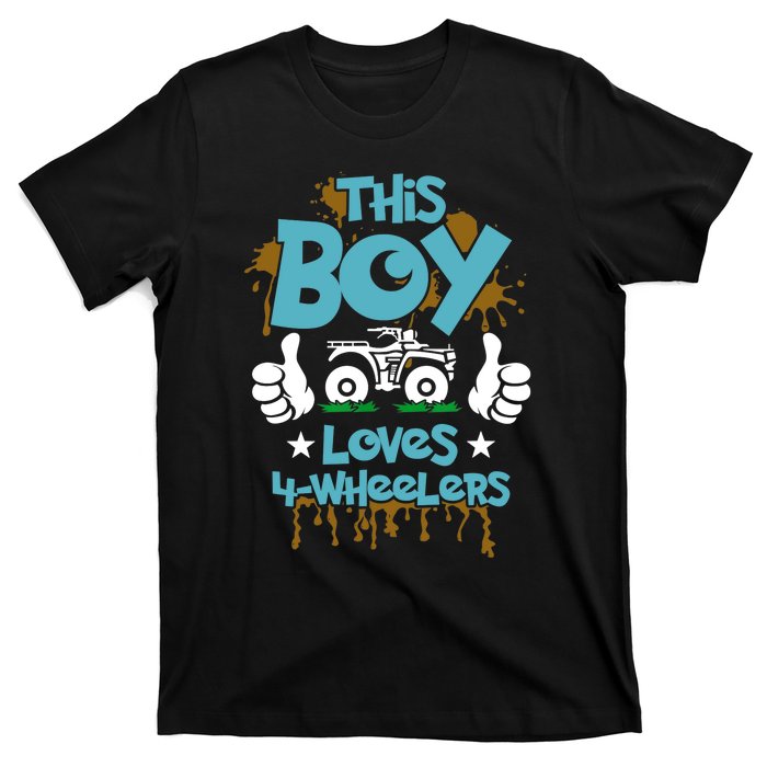 ATV Gift - 4 Wheeler For Boy - Four Wheeler T-Shirt