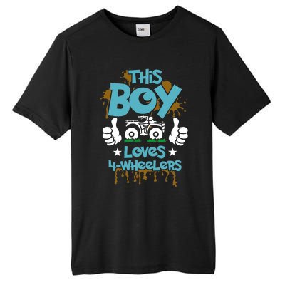 ATV Gift - 4 Wheeler For Boy - Four Wheeler Tall Fusion ChromaSoft Performance T-Shirt