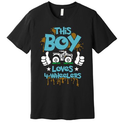 ATV Gift - 4 Wheeler For Boy - Four Wheeler Premium T-Shirt