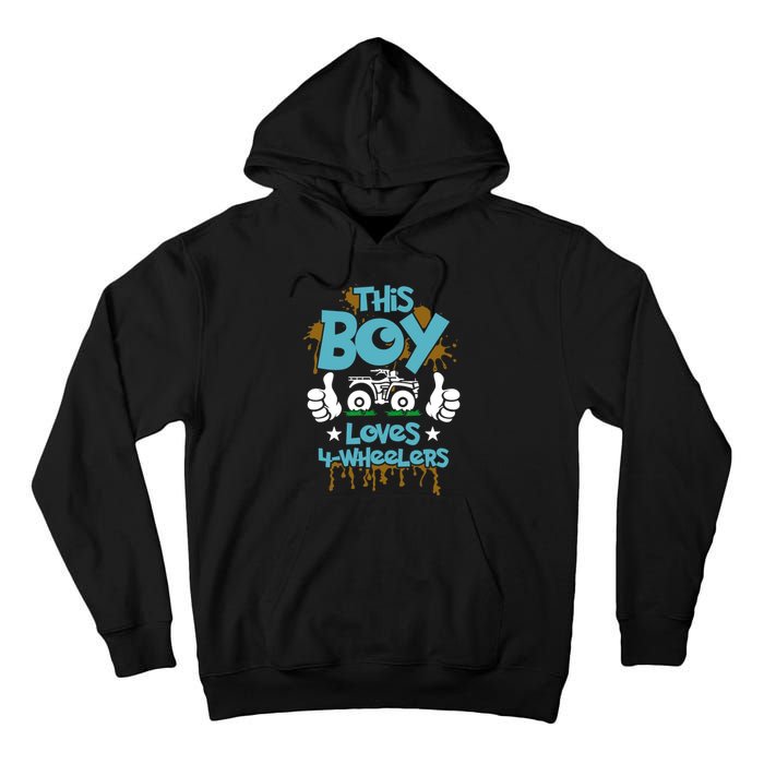 ATV Gift - 4 Wheeler For Boy - Four Wheeler Tall Hoodie