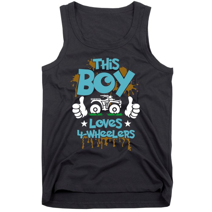 ATV Gift - 4 Wheeler For Boy - Four Wheeler Tank Top