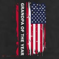 American Grandpa And Grandfather Of The Year Gift Cool Comfort Performance Bucket Hat
