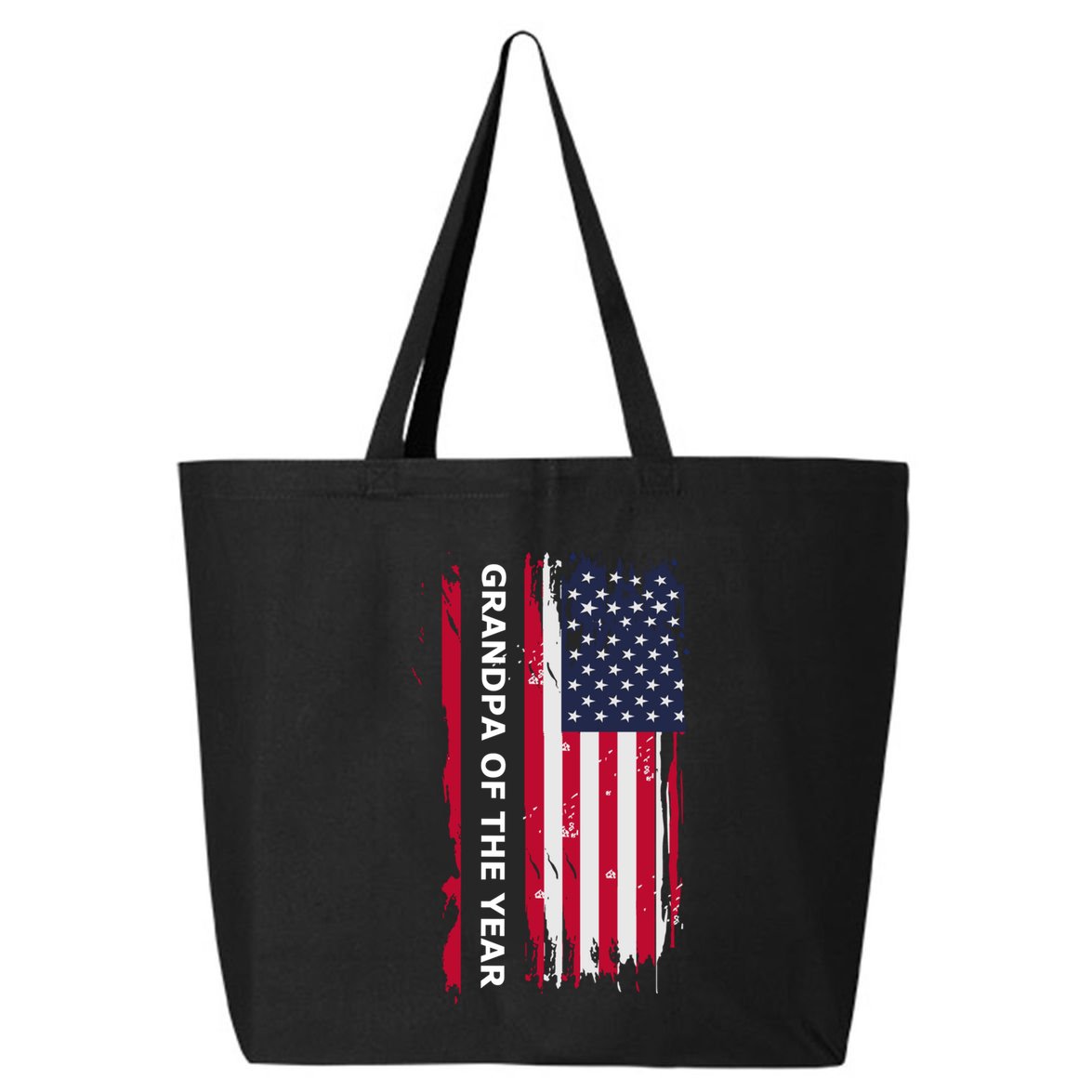 American Grandpa And Grandfather Of The Year Gift 25L Jumbo Tote