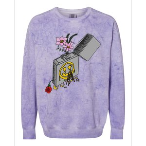 Aesthetic Graphic Colorblast Crewneck Sweatshirt