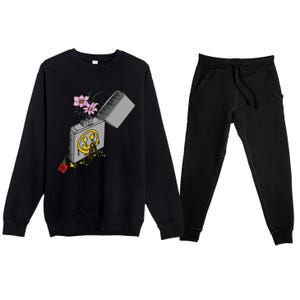 Aesthetic Graphic Premium Crewneck Sweatsuit Set