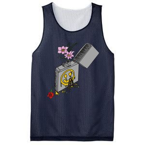 Aesthetic Graphic Mesh Reversible Basketball Jersey Tank