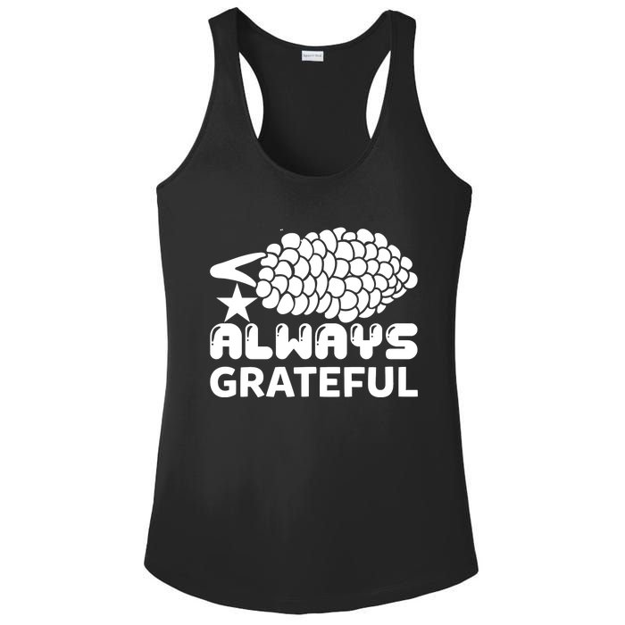 Always Grateful Ladies PosiCharge Competitor Racerback Tank