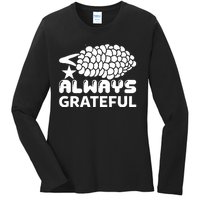 Always Grateful Ladies Long Sleeve Shirt