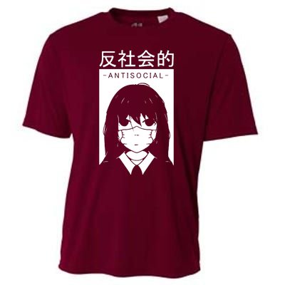 Antisocial Girl Cooling Performance Crew T-Shirt