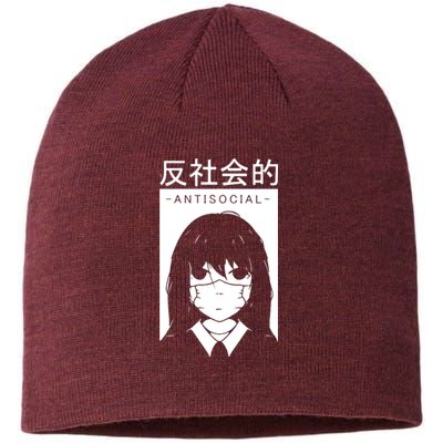 Antisocial Girl Sustainable Beanie