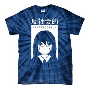 Antisocial Girl Tie-Dye T-Shirt