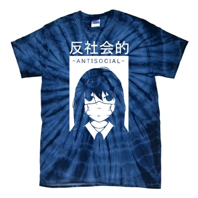 Antisocial Girl Tie-Dye T-Shirt