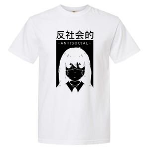 Antisocial Girl Garment-Dyed Heavyweight T-Shirt