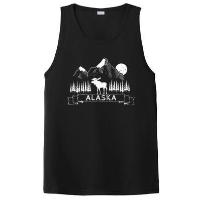 Alaska Gear Alaska Souvenir Gift PosiCharge Competitor Tank