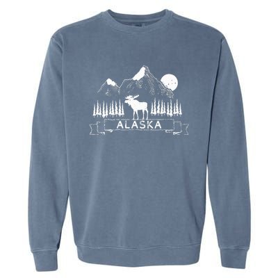 Alaska Gear Alaska Souvenir Gift Garment-Dyed Sweatshirt