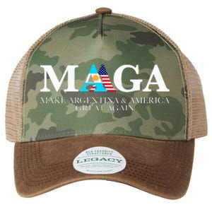 America Great Again Trump Milei 2024 Legacy Tie Dye Trucker Hat