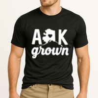 Alaska Grown Ak Home State Heart Script Performance Shirt