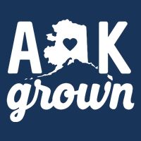 Alaska Grown Ak Home State Heart Script Infant Baby Jersey Bodysuit