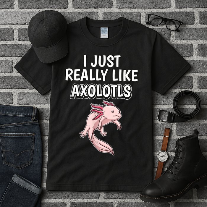 Axolotl Gift Axolotl Stuff Anatomy Of An Axolotl 26 Tall T-Shirt