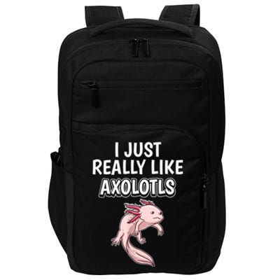 Axolotl Gift Axolotl Stuff Anatomy Of An Axolotl 26 Impact Tech Backpack