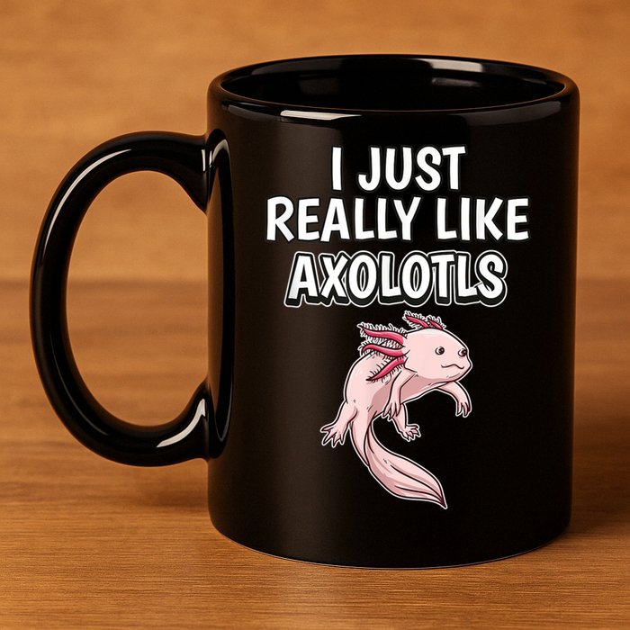 Axolotl Gift Axolotl Stuff Anatomy Of An Axolotl 26 11oz C Handle Ceramic Mug