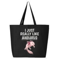 Axolotl Gift Axolotl Stuff Anatomy Of An Axolotl 26 25L Jumbo Tote