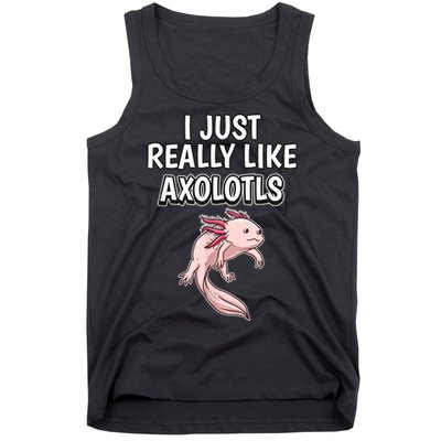 Axolotl Gift Axolotl Stuff Anatomy Of An Axolotl 26 Tank Top