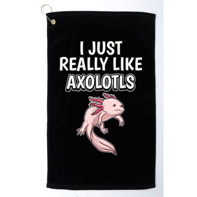 Axolotl Gift Axolotl Stuff Anatomy Of An Axolotl 26 Golf Towel