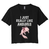 Axolotl Gift Axolotl Stuff Anatomy Of An Axolotl 26 Crop Top