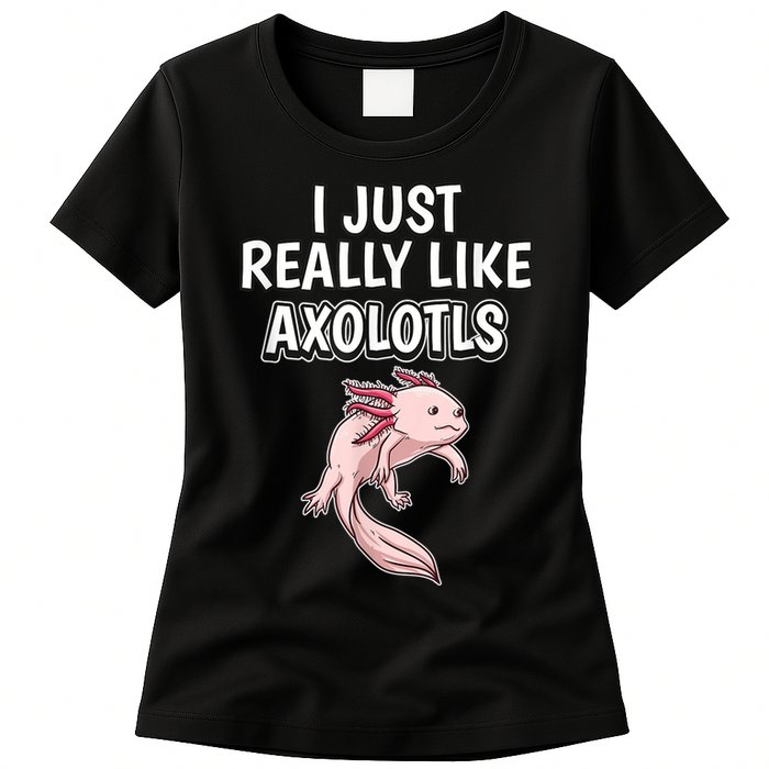 Axolotl Gift Axolotl Stuff Anatomy Of An Axolotl 26 Womens T-Shirt