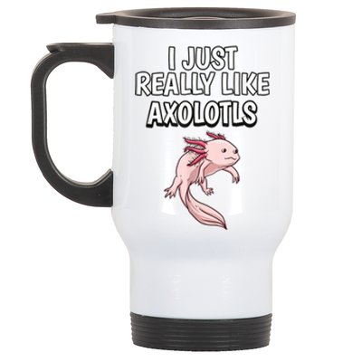 Axolotl Gift Axolotl Stuff Anatomy Of An Axolotl 26 Stainless Steel Travel Mug