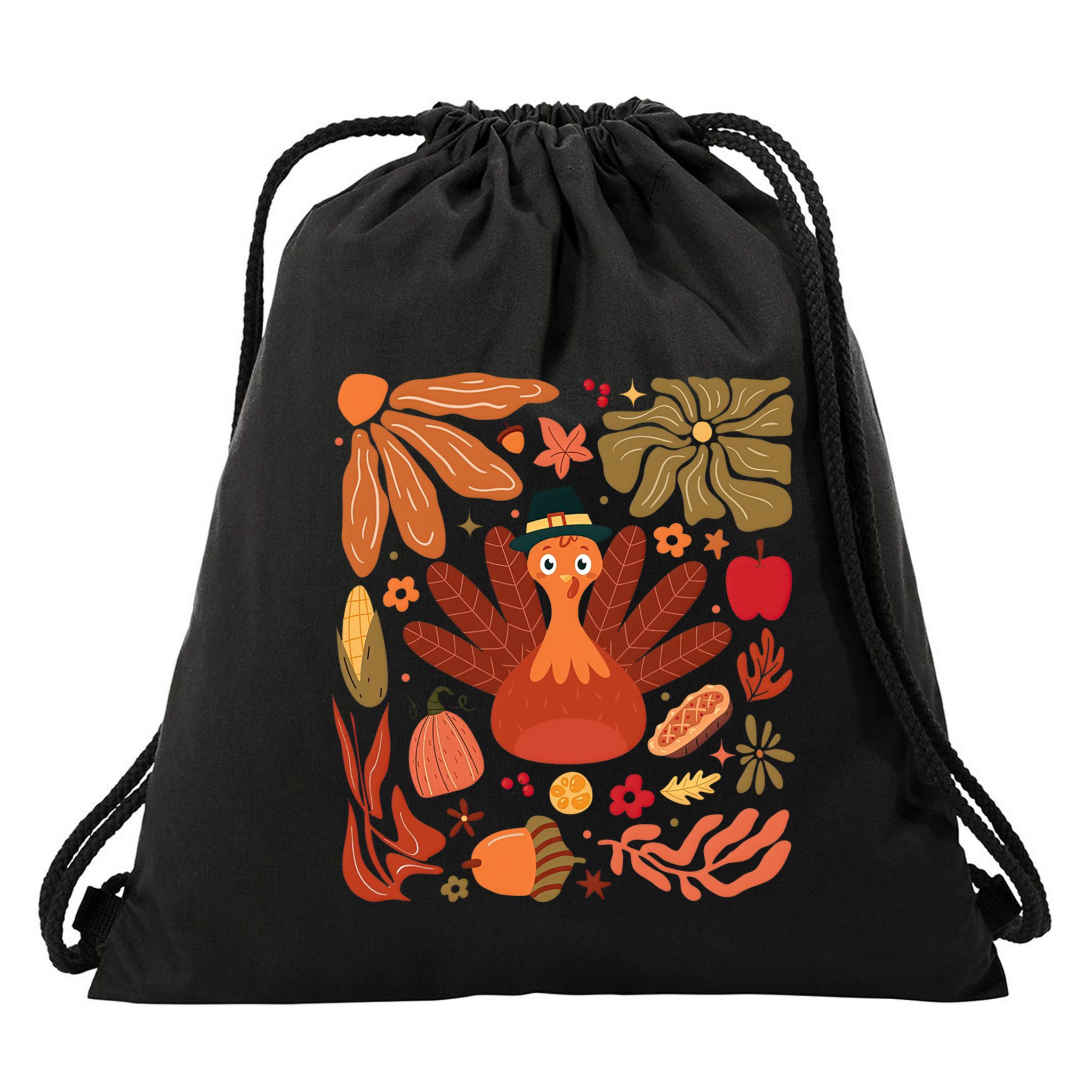 Autumn Gift Drawstring Bag