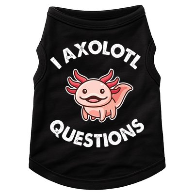 Axolotl Gift Doggie Tank