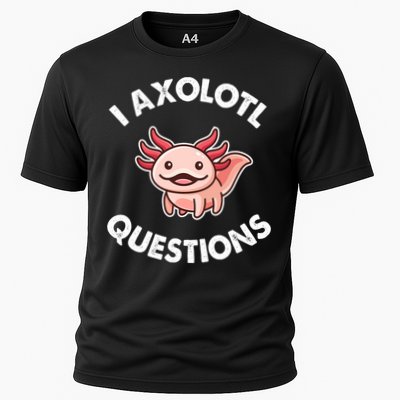 Axolotl Gift Cooling Performance Crew T-Shirt