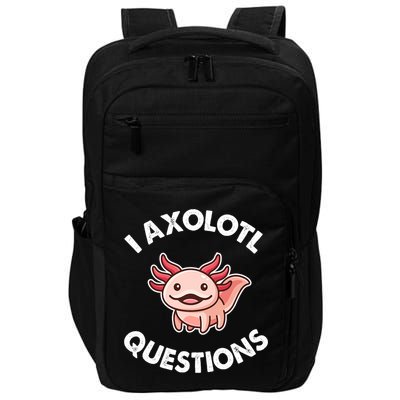 Axolotl Gift Impact Tech Backpack