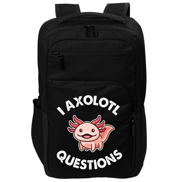Axolotl Gift Impact Tech Backpack