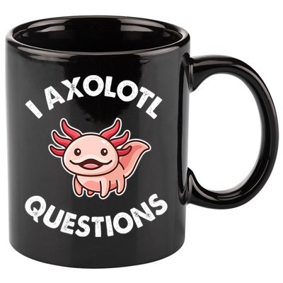 Axolotl Gift 11oz C Handle Ceramic Mug